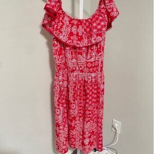 Women’s Large Red White